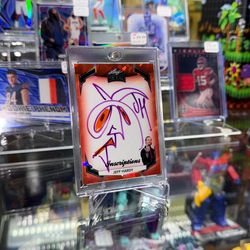 JEFF HARDY Autographed card! WWE Superstar signed #11/20! 2026 Leaf Inscriptions Metal Pop Century Hardy Brothers WWF AEW TNA NXT