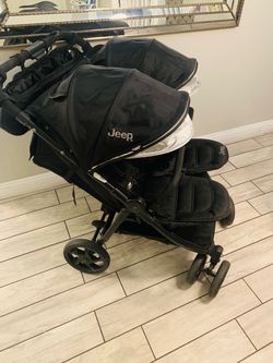 Jeep double stroller