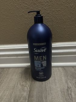 Suave Men 2-in-1 Shampoo & Conditioner, Anti-Dandruff, Classic Clean, Bamboo & Fresh Water, 40 fl oz