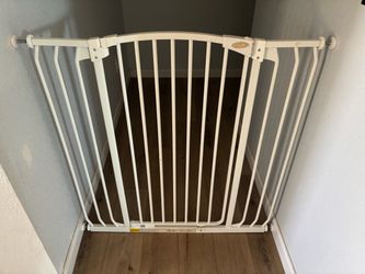 White Metal Baby Safety Gate