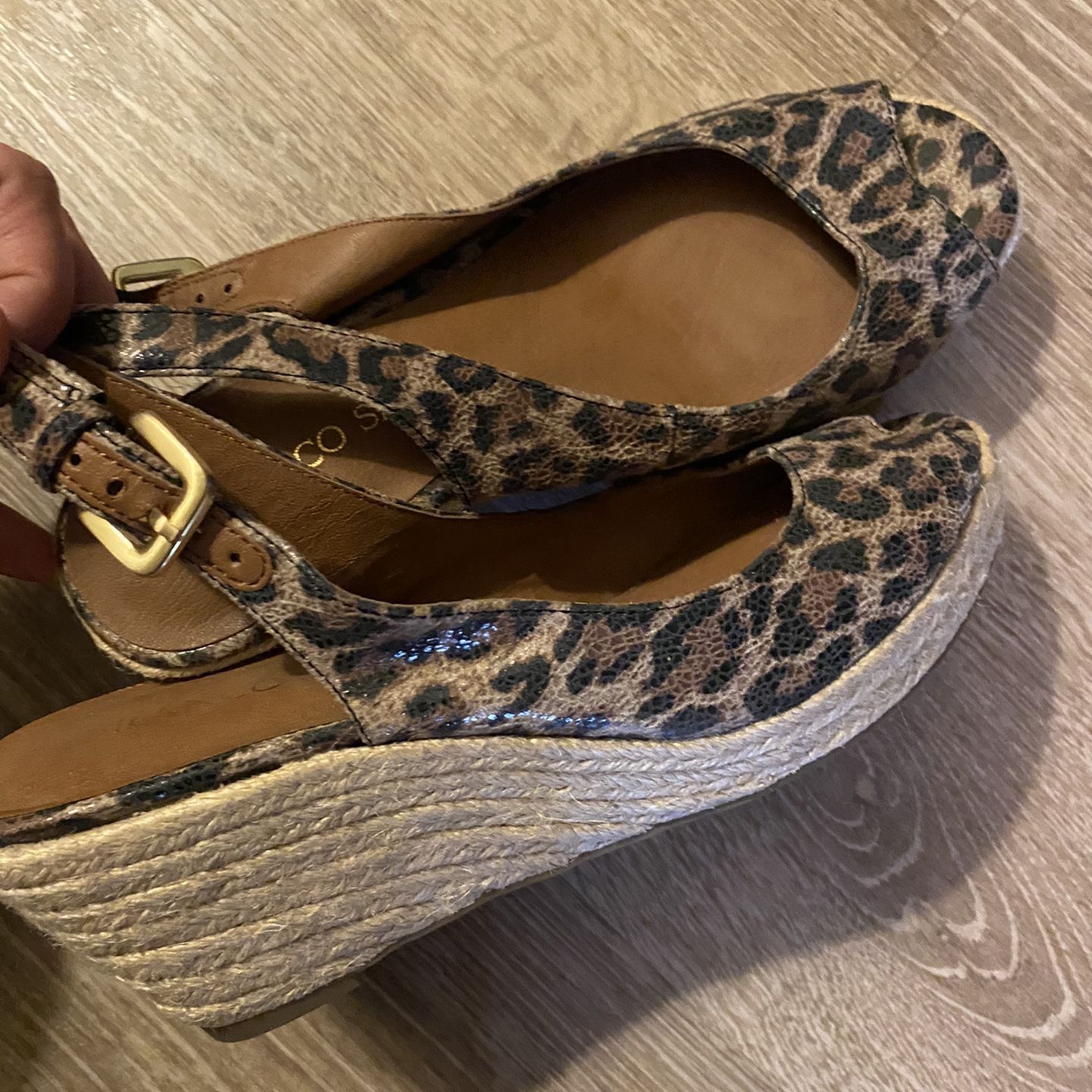 Franco Astro Wedge Sandals