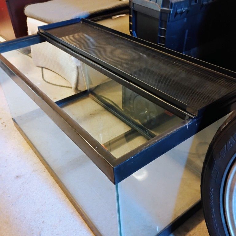 40 Gallon Tempered Glass Tank With Lid