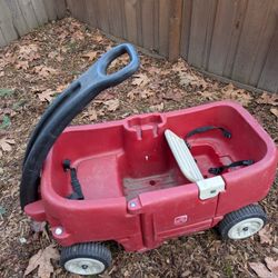Radio Flyer Wagon With Storage  Compartment And Cupholders!