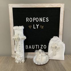 Set Bautizo - Vela Y Conchita 