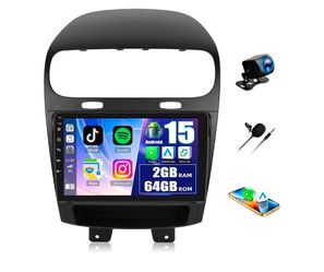 for Dodge Journey 2011-2019/Fiat Freemont 2012-2014 Android 15 Car Stereo