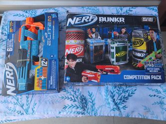 Nerf Bunkers & Gun