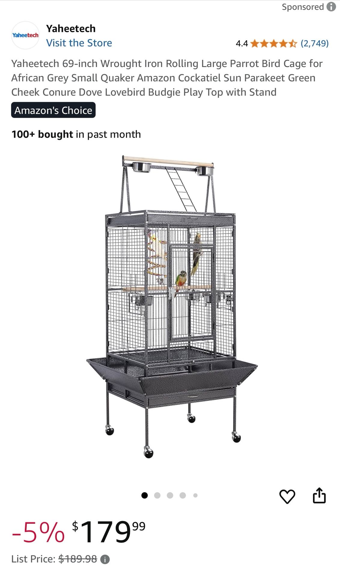 Large Bird Cage
