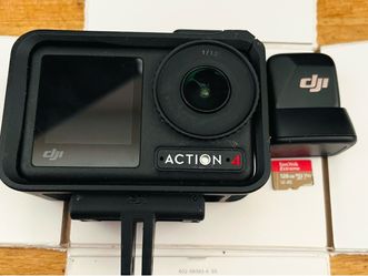 DJI Action 4 Pro with DJI Mic Mini