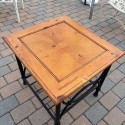 Wood table
