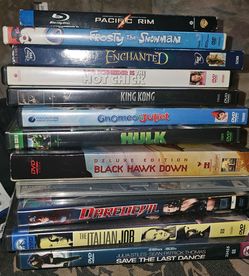 Dvd's can sell as lot or separately