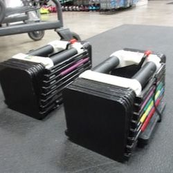 Used Powerblock 100 LB Adjustable Dumbbell Set (50 LB Each)