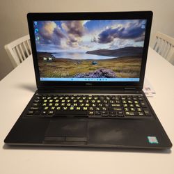 Dell Latitude 5500 15.6in Laptop 
Intel i5 8th Gen. 
8GB RAM 
120GB SSD 
Windows 11 Pro. Microsoft office installed.  Nothing wrong. ** NO TRADES **