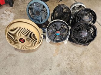 Fans for sale Honeywell and other well-known brands all for $45 all work great good condition