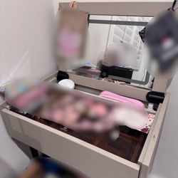 Small Mirror Vanity