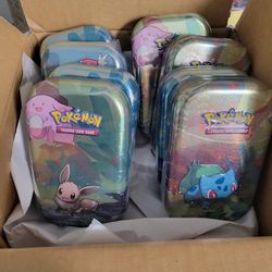 Kanto Friends Mini Tins