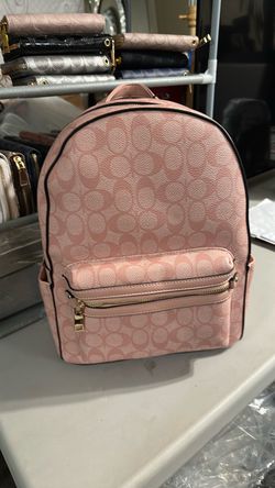 Coach Signature Backpack in Pink