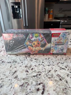 Pokémon Prismatic Evolutions Surprise Box & Booster Bundle
