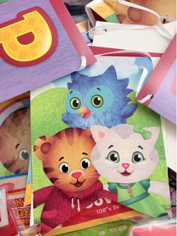 Party decorations- Daniel Tiger