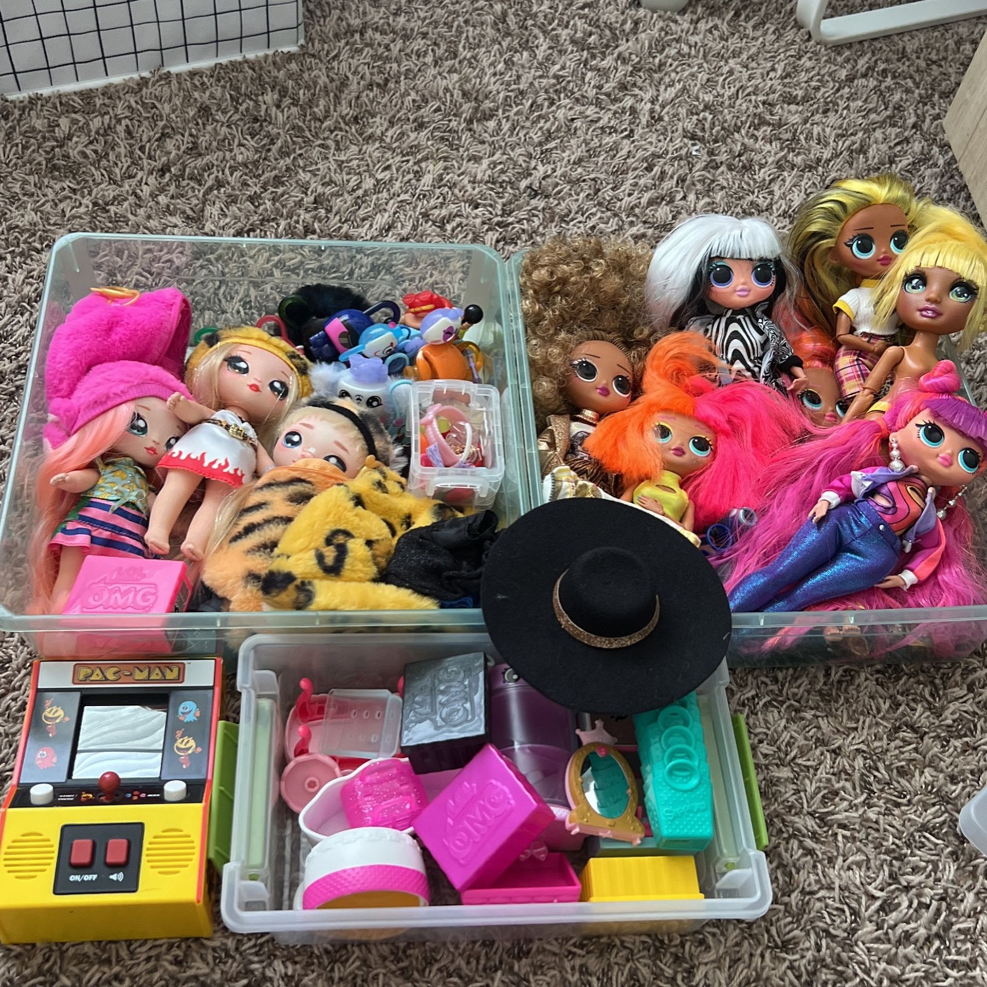 Lots Of Toys ( LOL Dolls, Nanna Dolls, Shopkins Furniture )