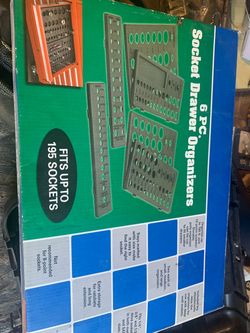 Socket organizer $25