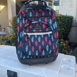 Back Pack Luggage With Wheels