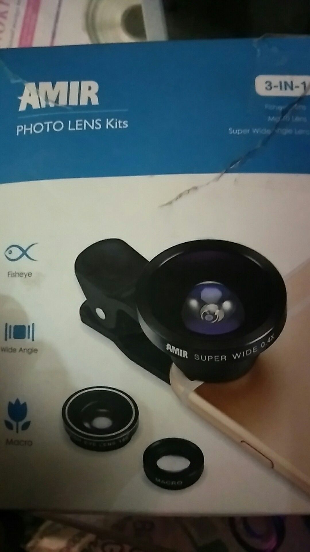 Amir photo lens kit