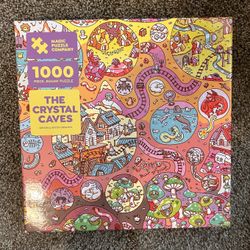 Magic Puzzle Company - The Crystal Caves - 1000 Piece Puzzle