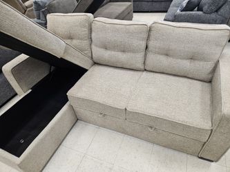 ✨ Sofa Bed with Storage + Reversible Chaise ✨
