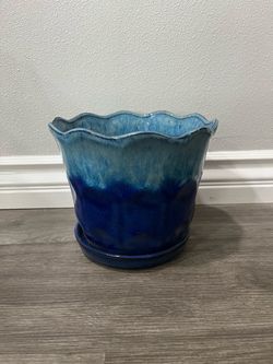 Allen & Roth Ceramic Plant Pot