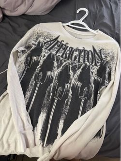 Affliction Long sleeve white L