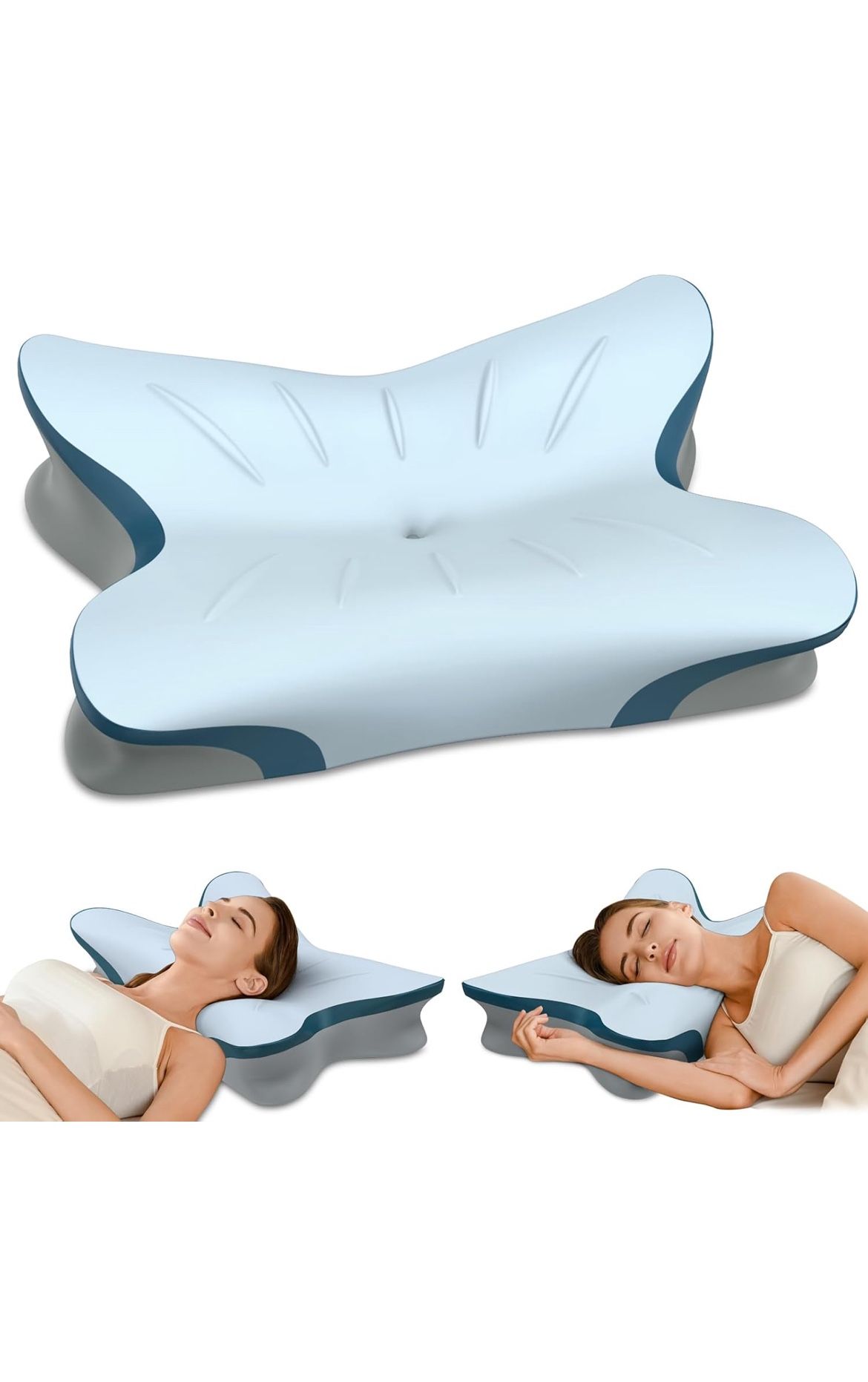 π¦ Ergonomic Butterfly Pillow for Comfort & Support π