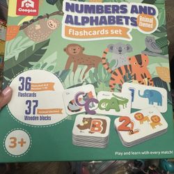 Coogam Numbers And Alphabets Flashcards Set
