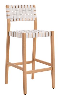 Mizuya White Barstool