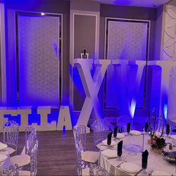 FREE Large Numbers XVI Wooden 8 Ft