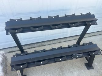 New heavy duty, commercial dumbbell rack