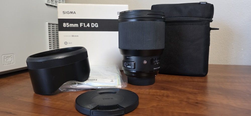 Sigma 85mm F1.4 DG HSM | A Art Lens Nikon EF Mount