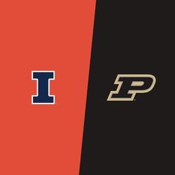 Illinois Fighting Illini at Purdue Boilermakers Mens Basketball