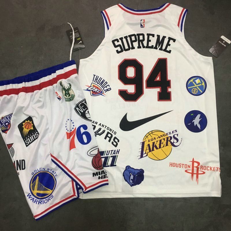 Supreme Nike Basketball Jersey Black