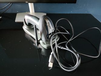 NADAMOO Long Distance Wireless Barcode Scanner Up To 1300 Ft With USB Base