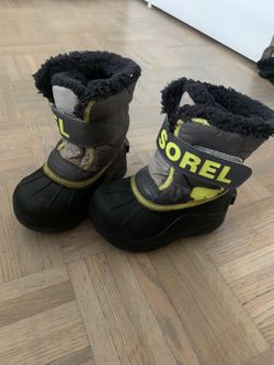 Sorel toddler boy boots size 7