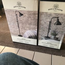 Bee & willow home Hudson floor lamp and table lamp New in box!!! 