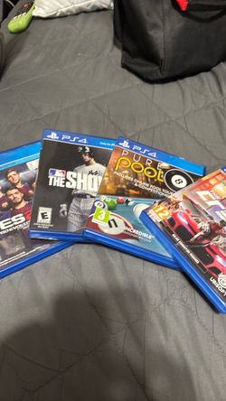 PS4 Games Bundle – Lot of 4