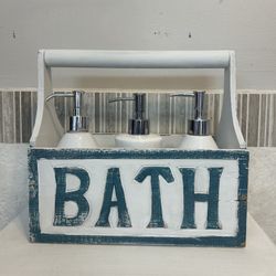 Fabulous “bath” Toolbox. Versatile Piece… 12x7x11