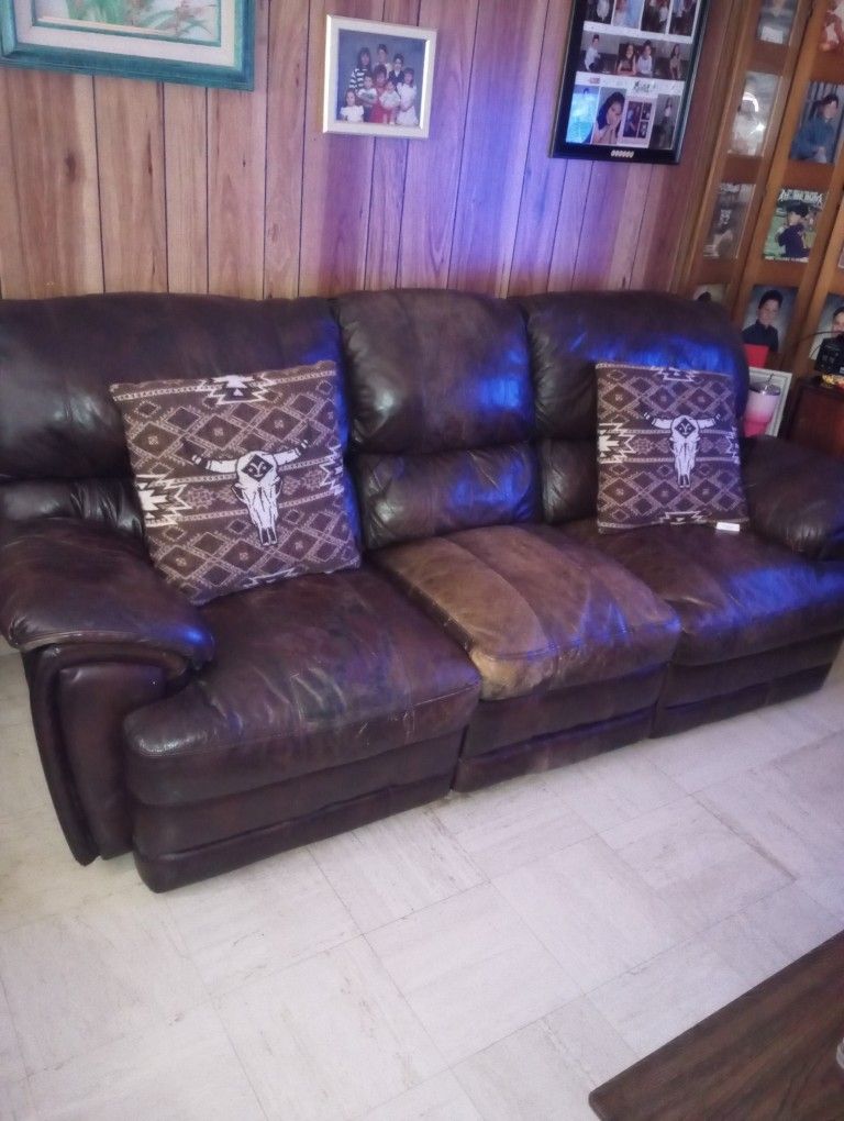 Couches Leather Recliners