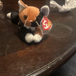 Tie-Dye Beanie Baby Chip The Cat