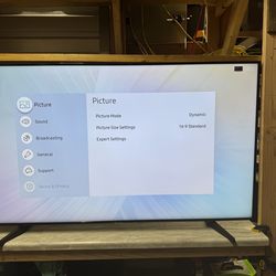 65” Samsung TV  Model UN65NU6900FXZA