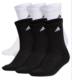 Adidas Athletic Cushioned Crew Socks