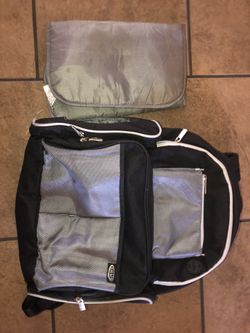 Diaper backpack
