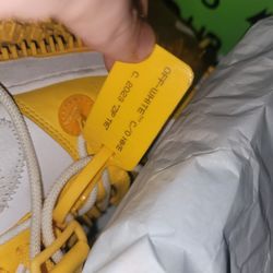 Used Varsity Maize Offwhites 