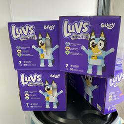 Luvs Size 7 $27.00